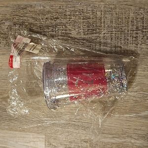 Glitter Travel cup w/straw Conference 2018 Thirty-One NWT